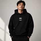 KSI name-print hoodie - black