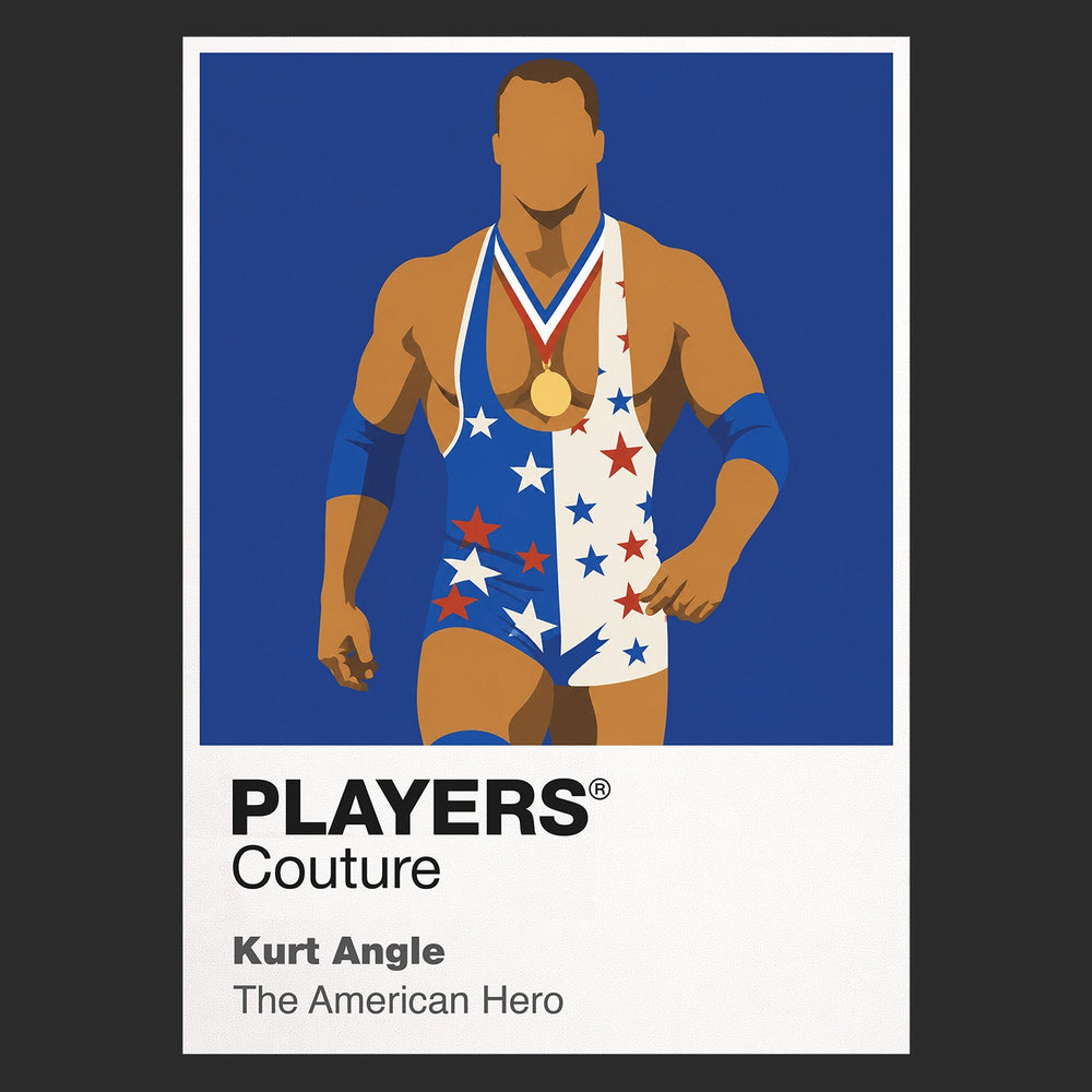 Kurt Angle Wrestling Icon Frame Men's Hoodie