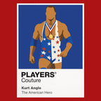 Kurt Angle Wrestling Icon Frame Men's Hoodie
