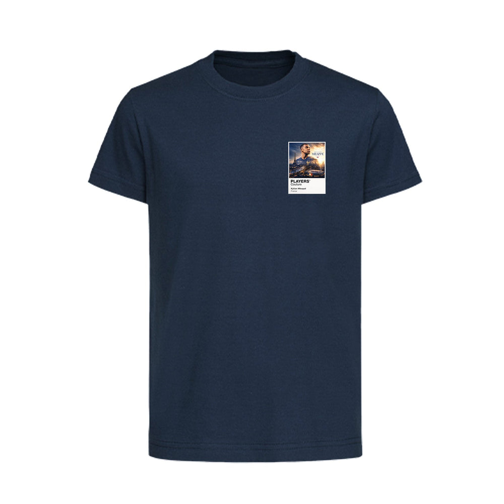 Kylian Mbappe France Atlas Frame White kids t-shirt by Players Couture