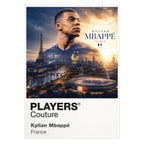Kylian Mbappe France Atlas Frame artwork by Players Couture