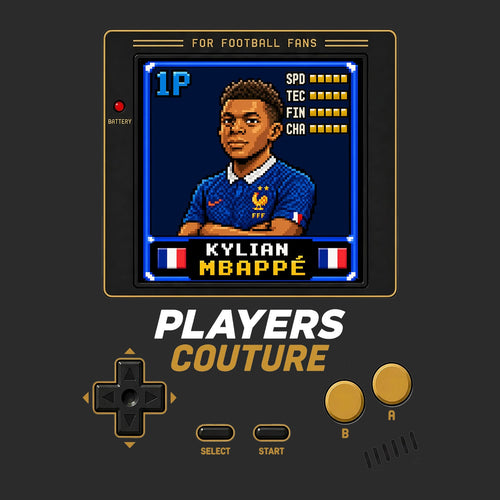 Kylian Mbappe Icon 8-Bit Men's Hoodie - image 1