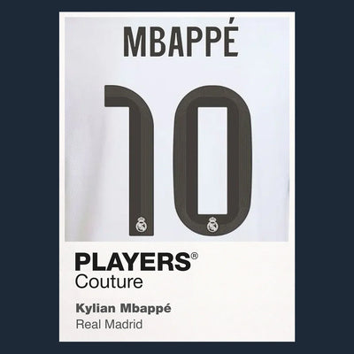 Kylian Mbappe 10 Football Shirt Frame - Icon Design (View 9)