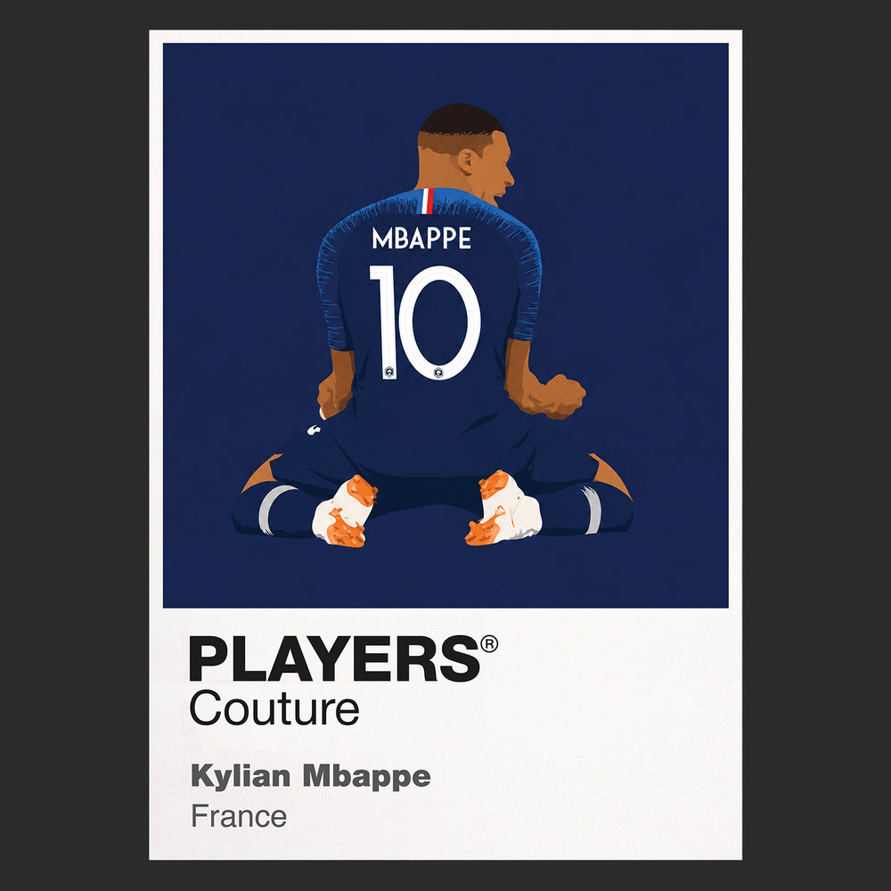 Kylian Mbappe Players Couture Frame Black