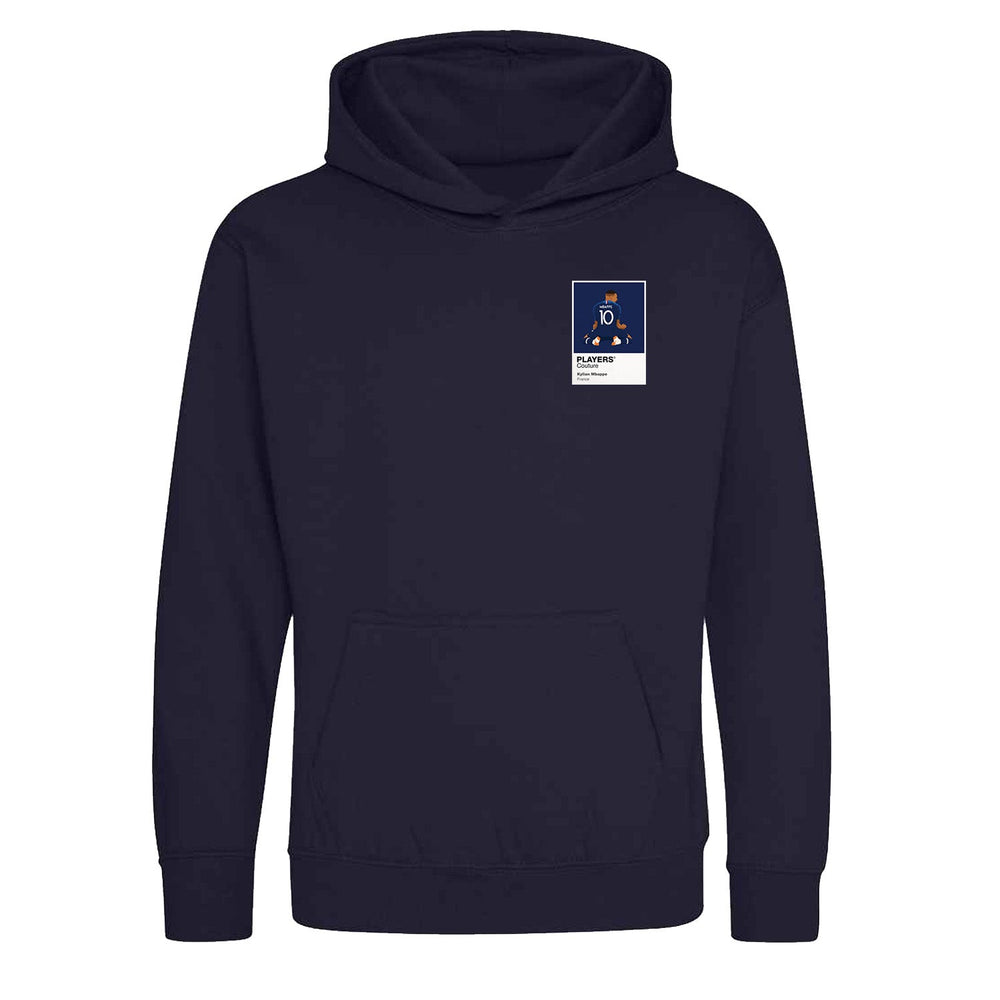 Kylian Mbappe Players Couture Kids Navy Hoodie