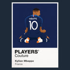 Kylian Mbappe Players Couture Frame Navy