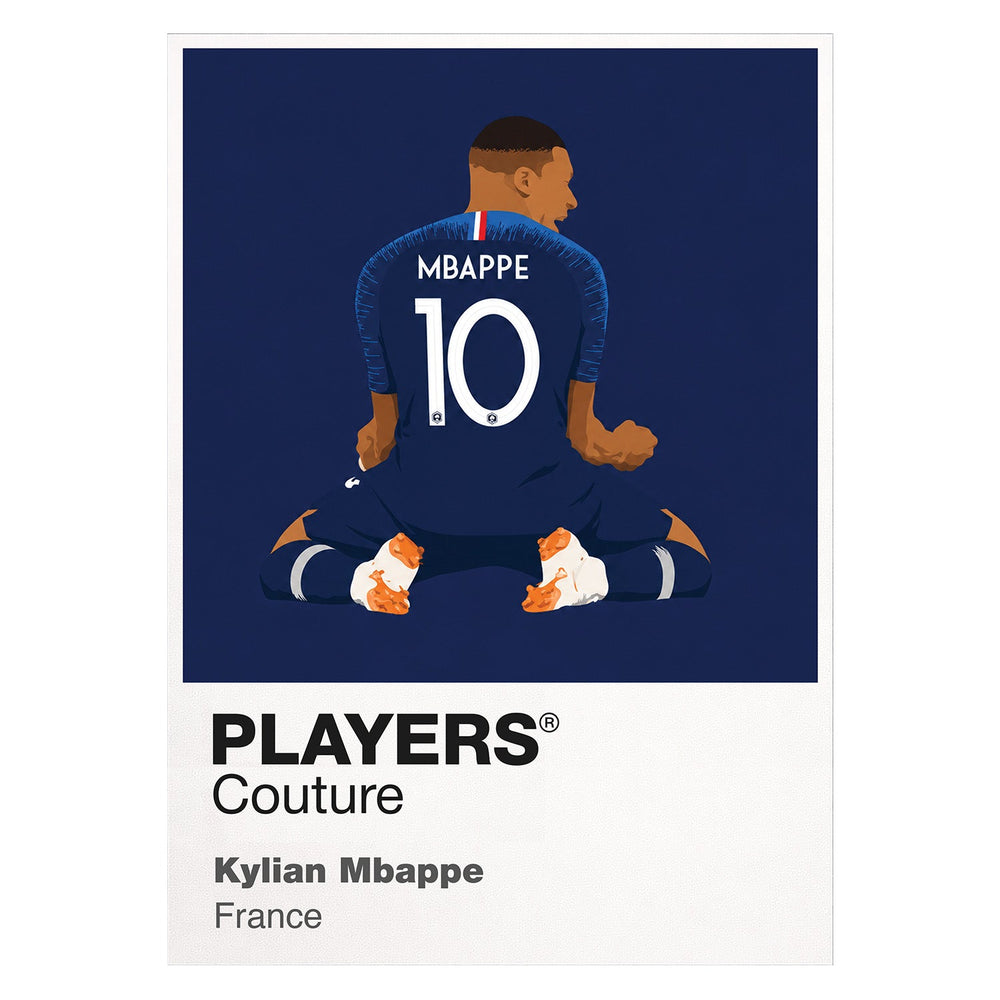 Kylian Mbappe Players Couture Frame White