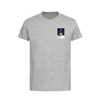 Kylian Mbappé France Icons in Lights Frame Kids T-Shirt in Gray