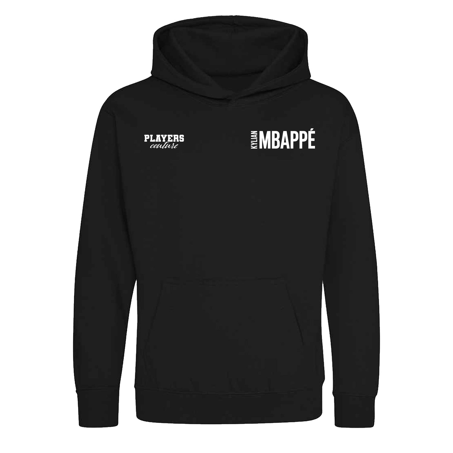 Kylian Mbappe Logo Players Couture Kids Hoodie Black
