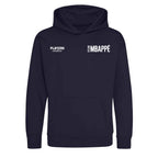 Kylian Mbappe Logo Players Couture Kids Hoodie Navy