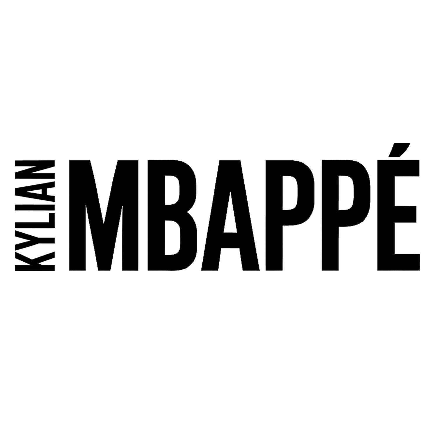 Kylian Mbappe Logo Players Couture Mens T-Shirt