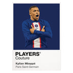 Kylian Mbappe PSG Icon Frame — White