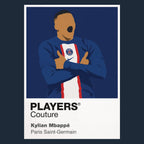 Kylian Mbappe PSG Icon Frame Men's T-Shirt