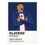 Kylian Mbappe PSG Icon Frame Men's T-Shirt
