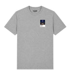 Kylian Mbappé PSG Icons in Lights Frame Men's T-Shirt in Gray