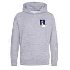 Kylian Mbappe Real Madrid Icon Frame Kids Hoodie — Gray