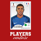 Kylian Mbappe World Cup Sticker Kids T-Shirt – kylian mbappe red Players Couture design