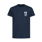 Kylian Mbappe World Cup Sticker Kids T-Shirt – kylian mbappe sticker kids navy tshirt Players Couture design