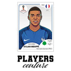 Kylian Mbappe World Cup Sticker Men's Hoodie – kylian mbappe white Players Couture design