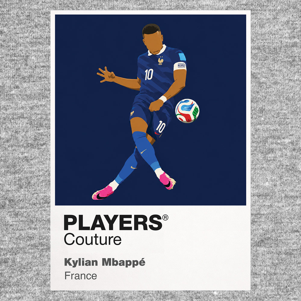 Kylian Mbappe France 2 Icon Frame Kids Hoodie