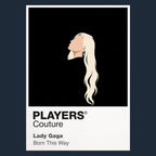 Lady Gaga Lady Gaga design two, presenting a separate fashion and performance chapter Icon Frame artwork in navy