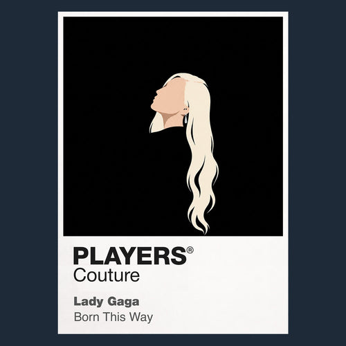 Lady Gaga Lady Gaga design two, presenting a separate fashion and performance chapter Icon Frame artwork in navy