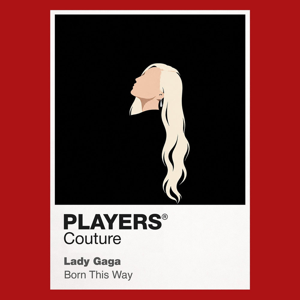 Lady Gaga Lady Gaga design two, presenting a separate fashion and performance chapter Icon Frame artwork in red