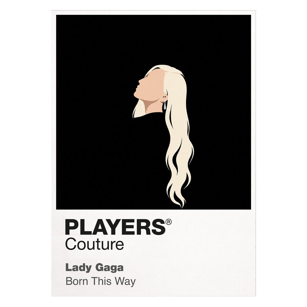 Lady Gaga Lady Gaga design two, presenting a separate fashion and performance chapter Icon Frame artwork on white