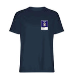 Lamar Jackson 8 t-shirt – navy men's t-shirt featuring the Lamar Jackson 8 Players Couture logo