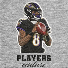 Lamar Jackson Badge Men's Hoodie