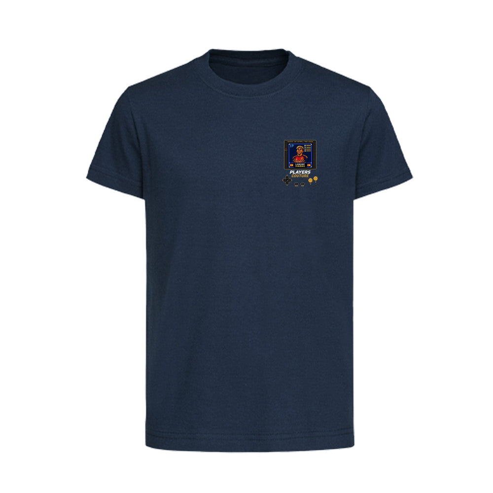 Lamine Yamal 1P 8-Bit t-shirt retro gaming design by Players Couture
