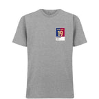 Lamine Yamal 19 Football t-shirt – grey men's t-shirt featuring the Lamine Yamal 19 Football Players Couture logo
