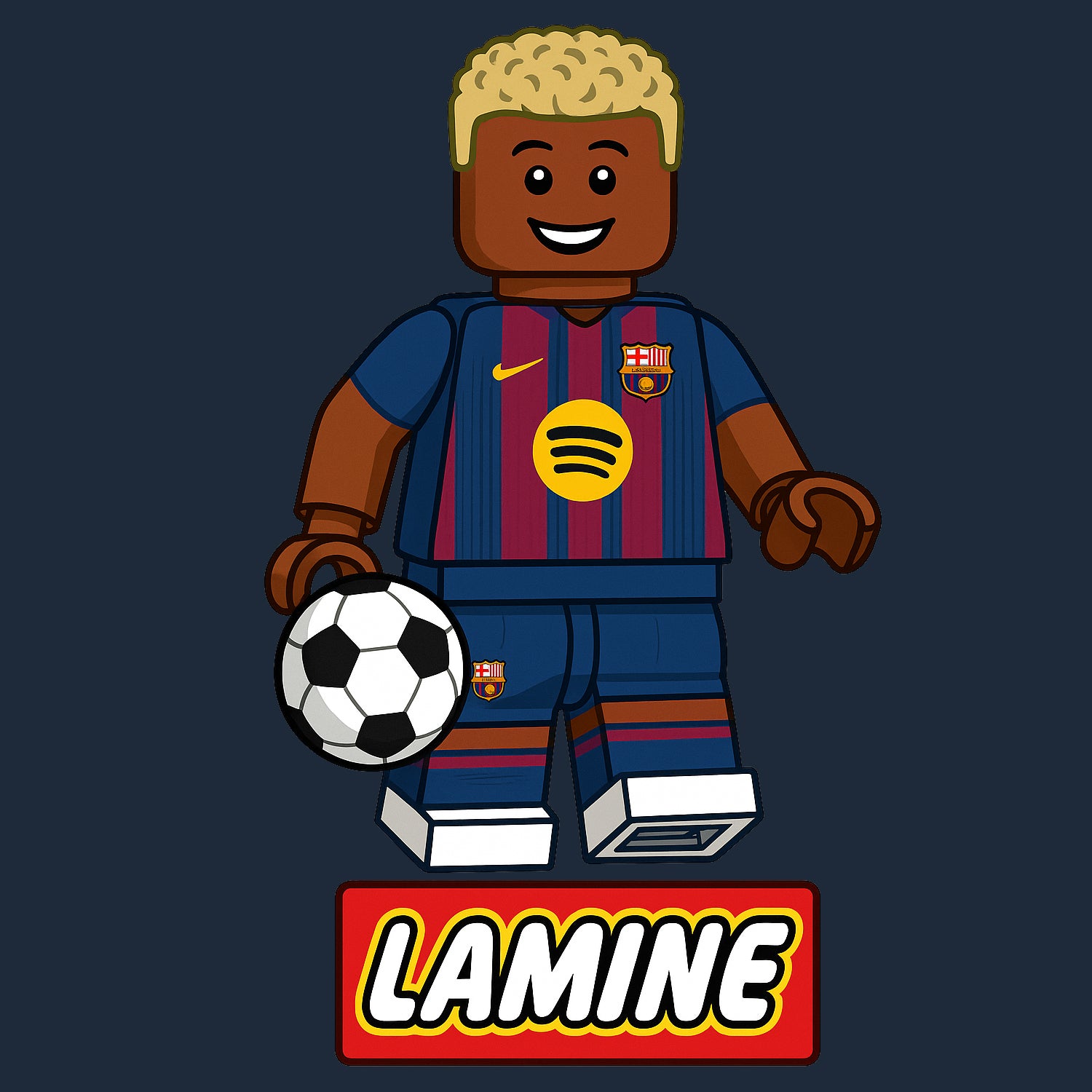 Lamine Yamal Toy Logo Players Couture Mens T-Shirt