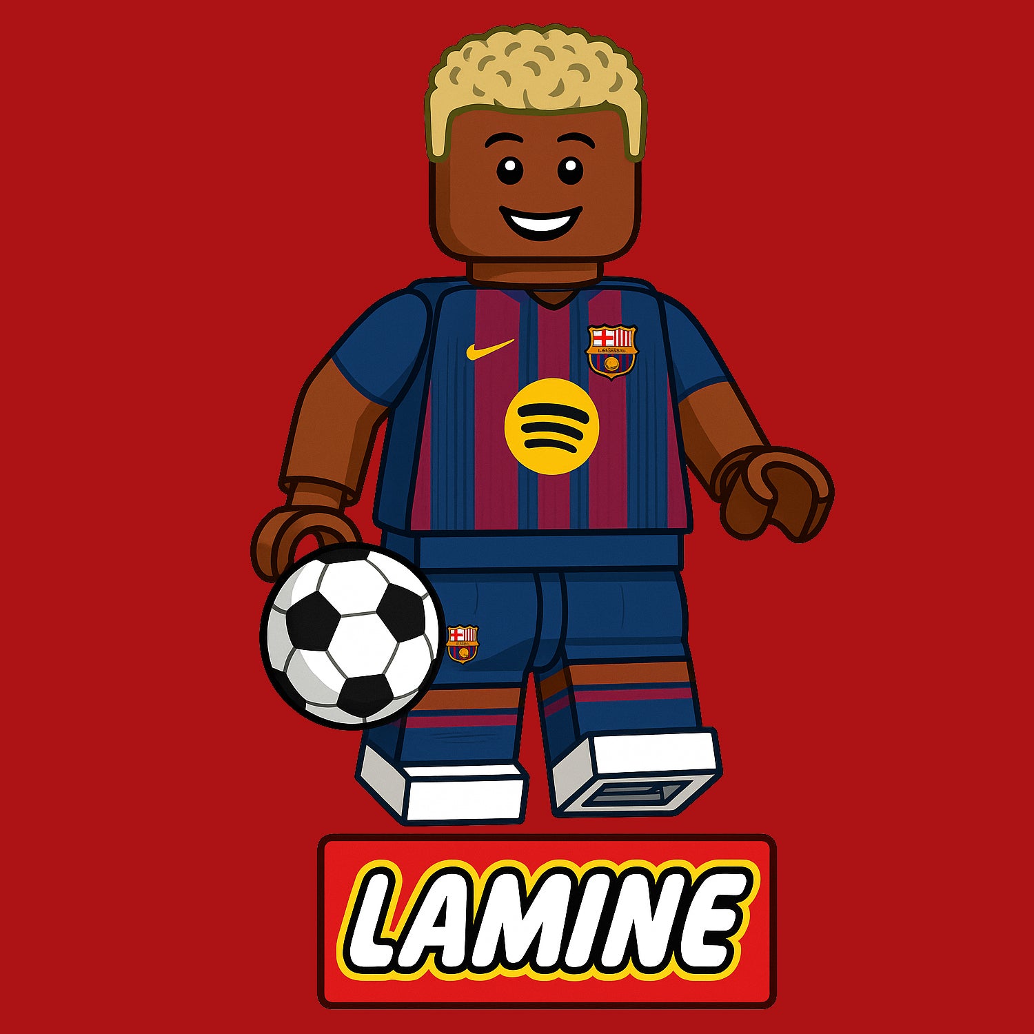 Lamine Yamal Toy Logo Players Couture Mens T-Shirt