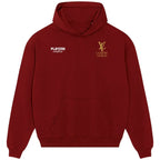 Lamine Yamal hoodie – red men's hoodie featuring the Lamine Yamal Players Couture logo