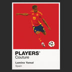 Lamine Yamal Players Couture Frame Black