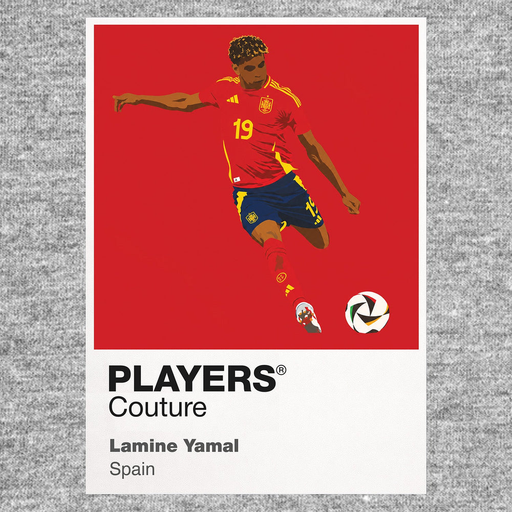Lamine Yamal Players Couture Frame Gray