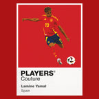 Lamine Yamal Players Couture Frame Red
