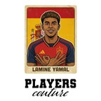 Lamine Yamal World Cup Sticker Kids Hoodie – lamine yamal white Players Couture design