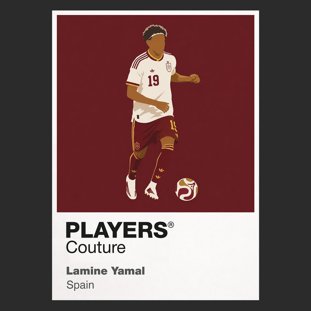 Lamine Yamal Spain Away Icon Frame Men's T-Shirt