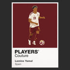 Lamine Yamal Spain Away Icon Frame Men's T-Shirt