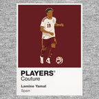 Lamine Yamal Spain Away Icon Frame Men's T-Shirt