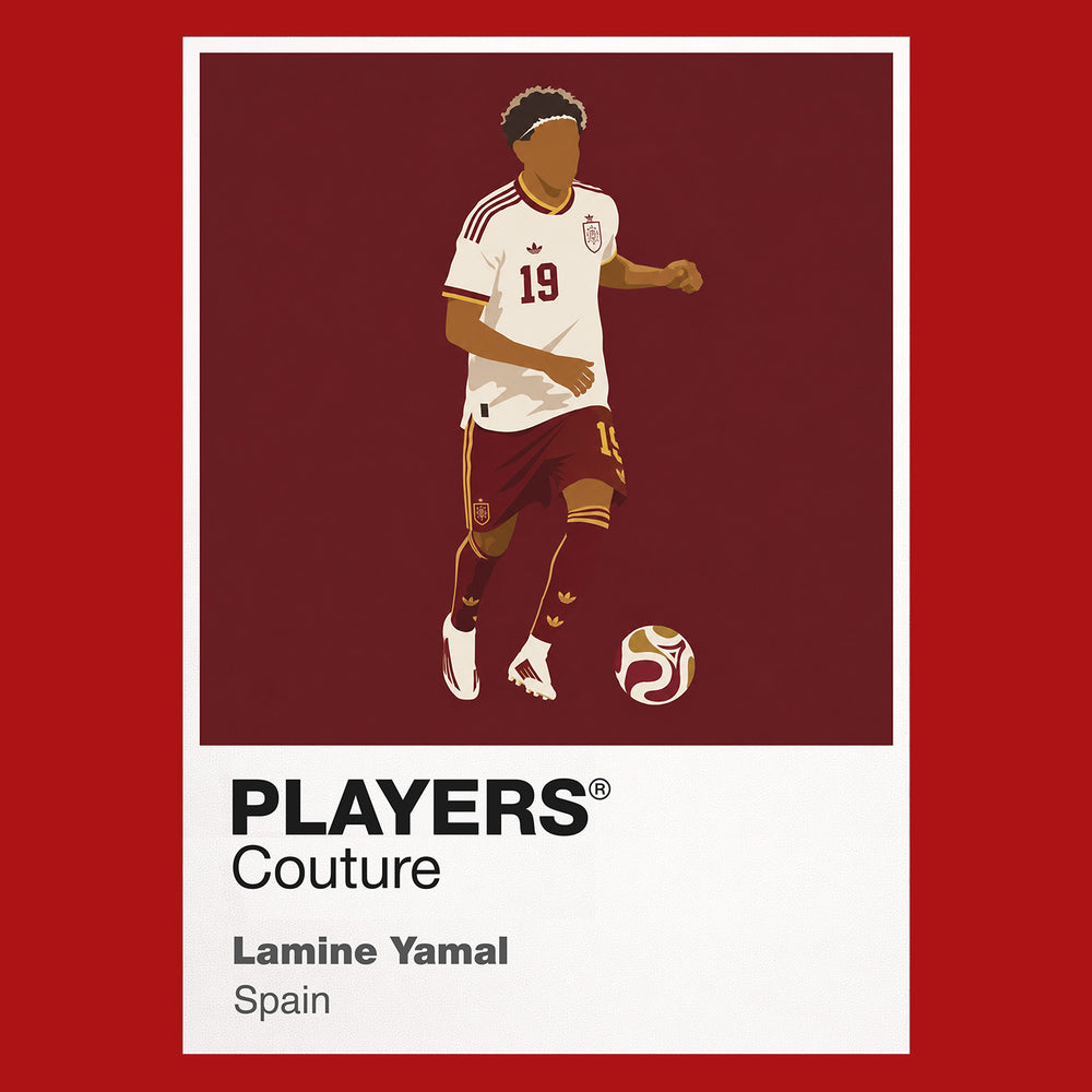 Lamine Yamal Spain Away Icon Frame Men's T-Shirt
