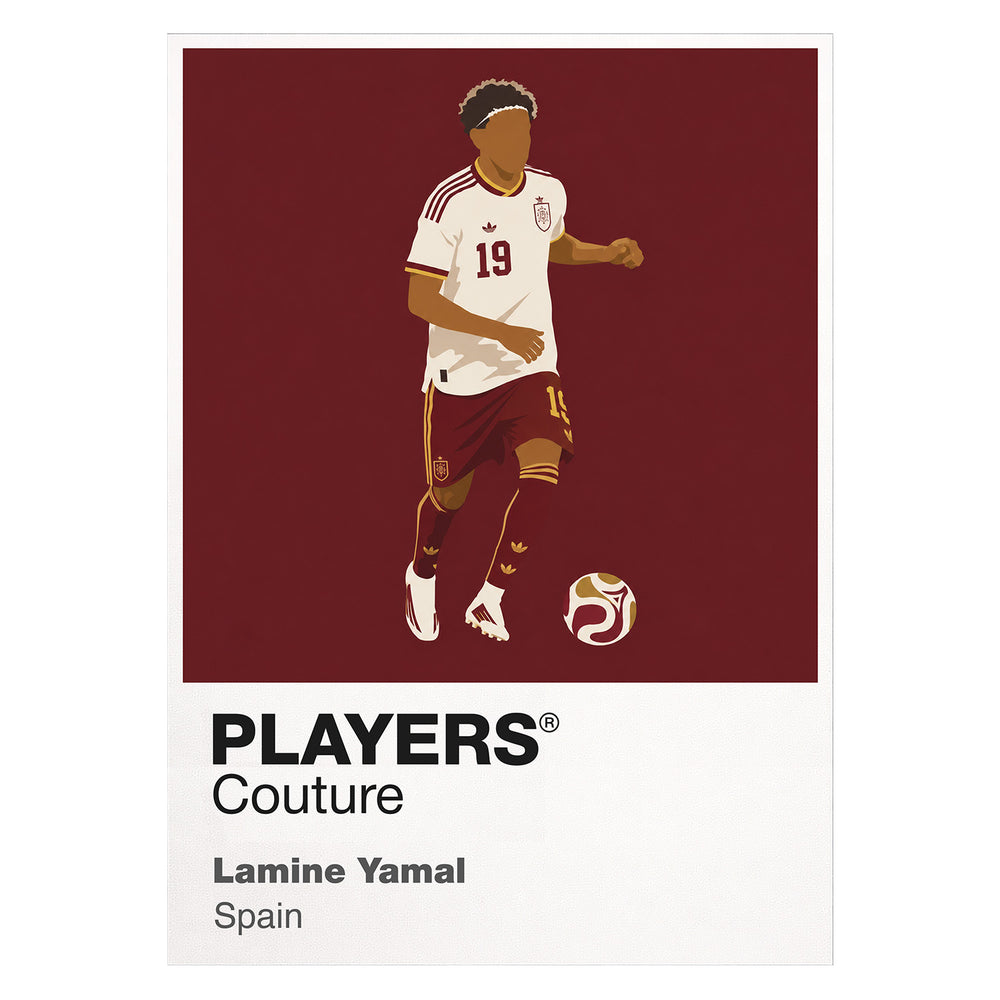 Lamine Yamal Spain Away Icon Frame Men's T-Shirt