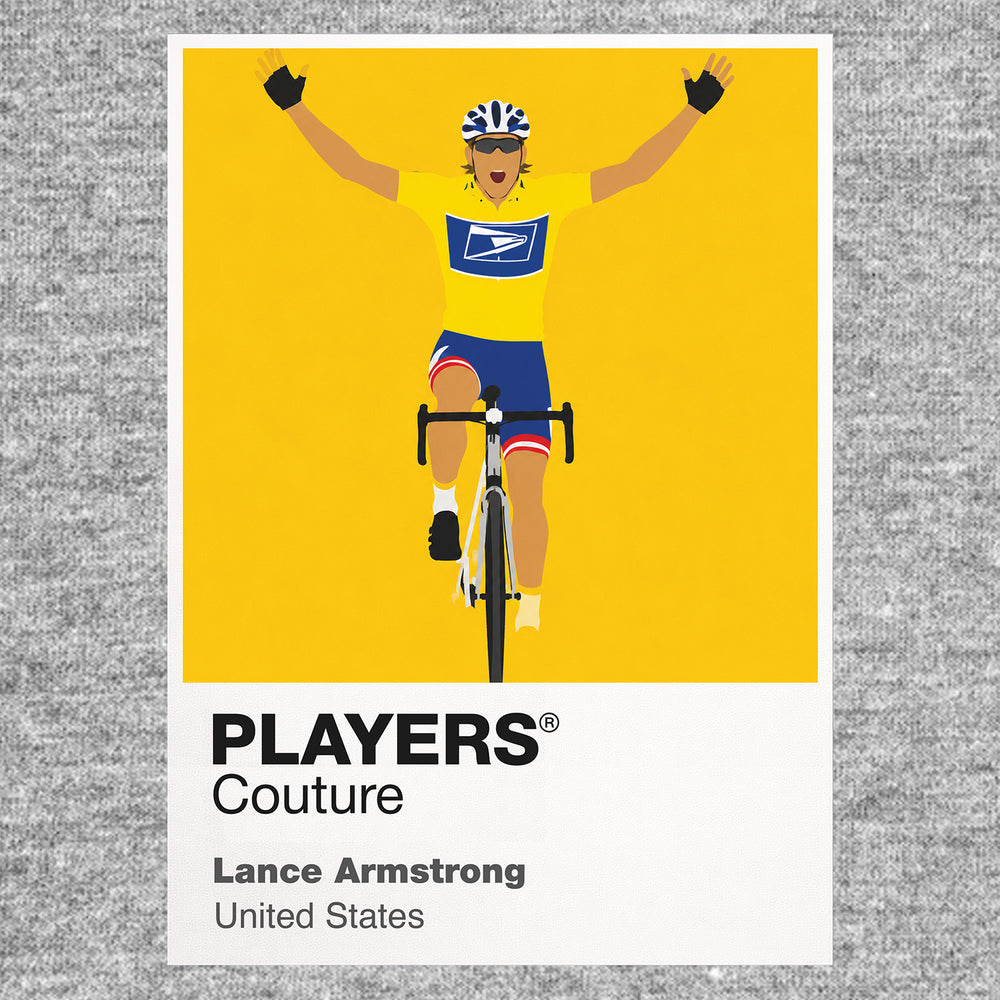 Lance Armstrong Olympics Icon Frame Men's Hoodie
