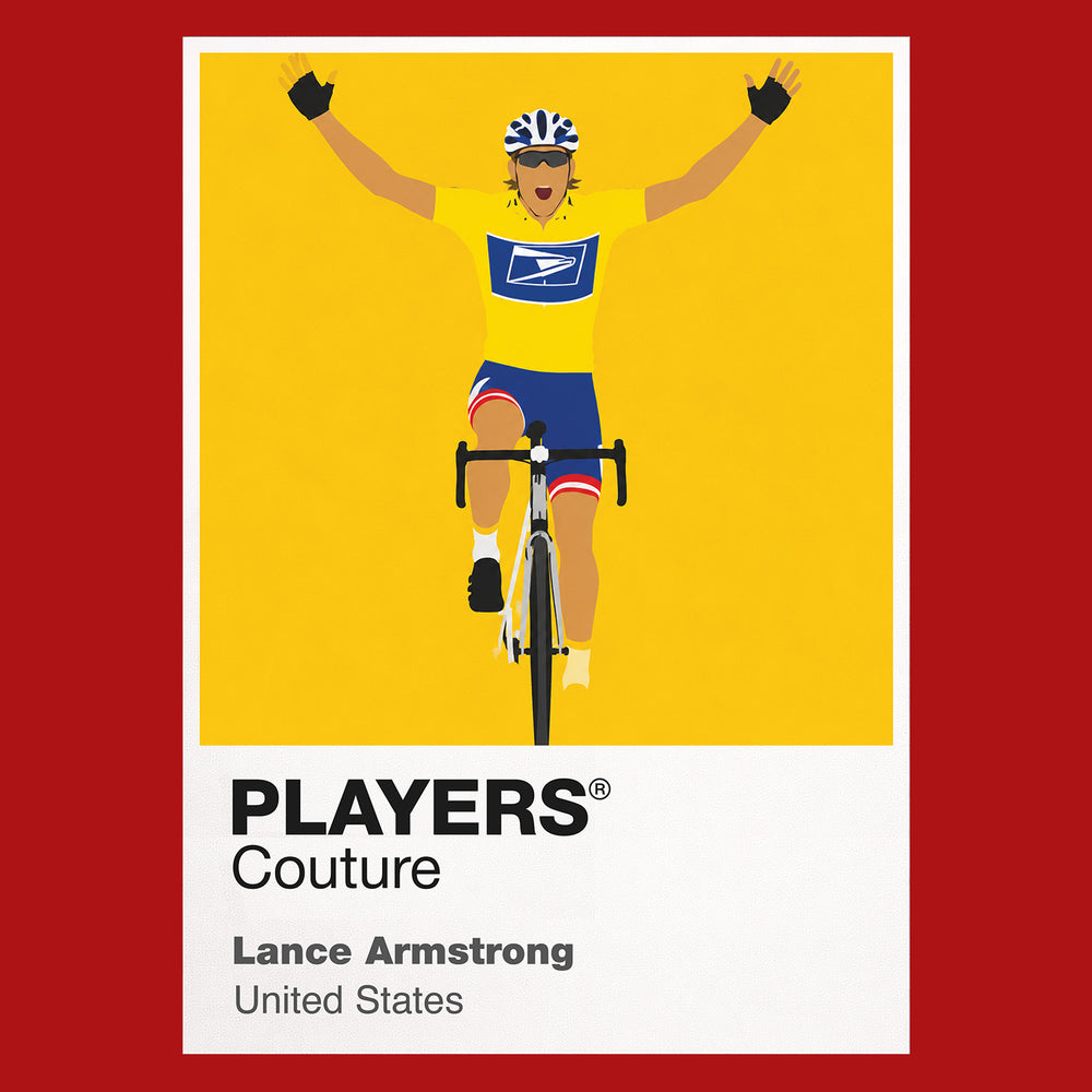 Lance Armstrong Olympics Icon Frame Men's Hoodie