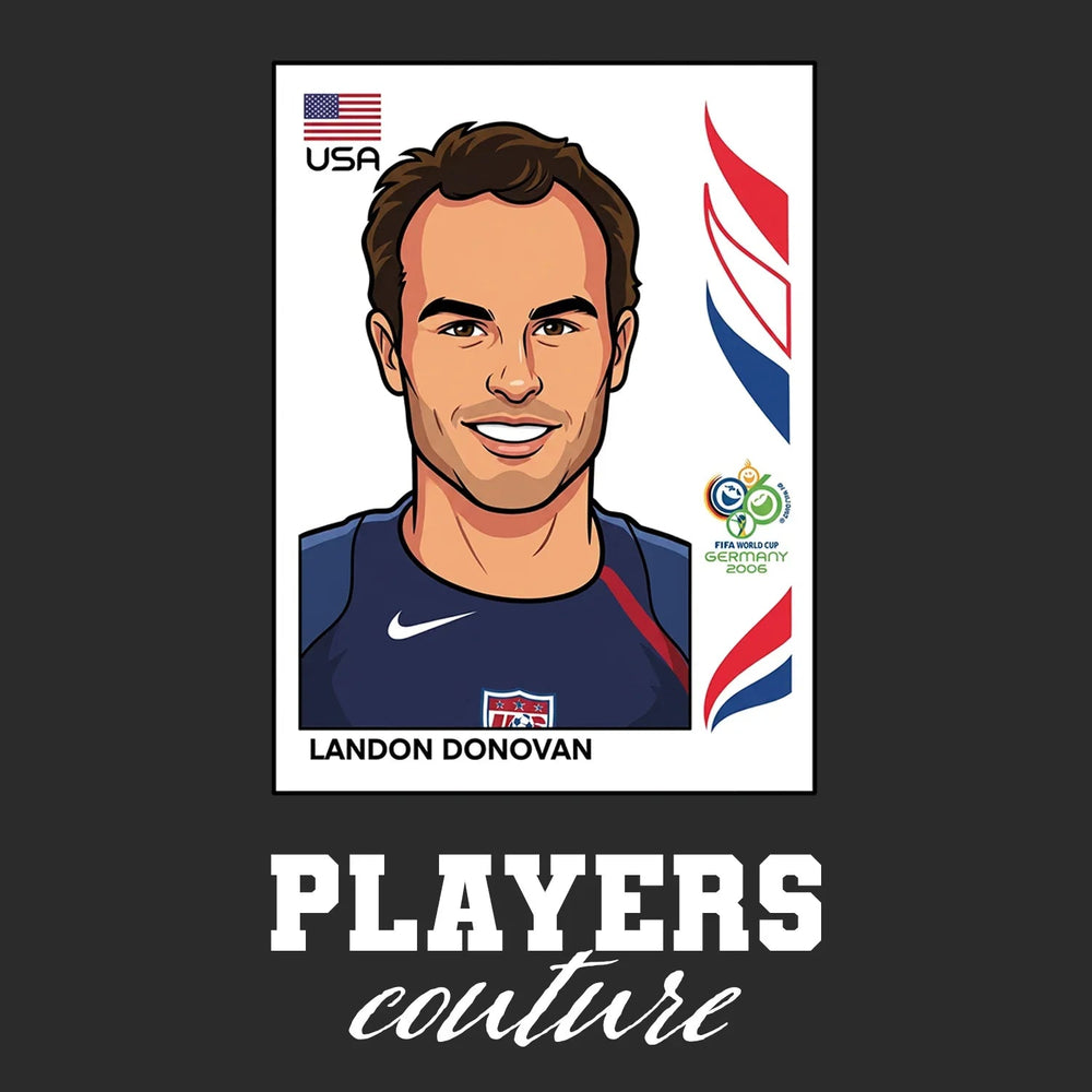 Lando Donovan World Cup Sticker Men's Hoodie – lando donovan black Players Couture design