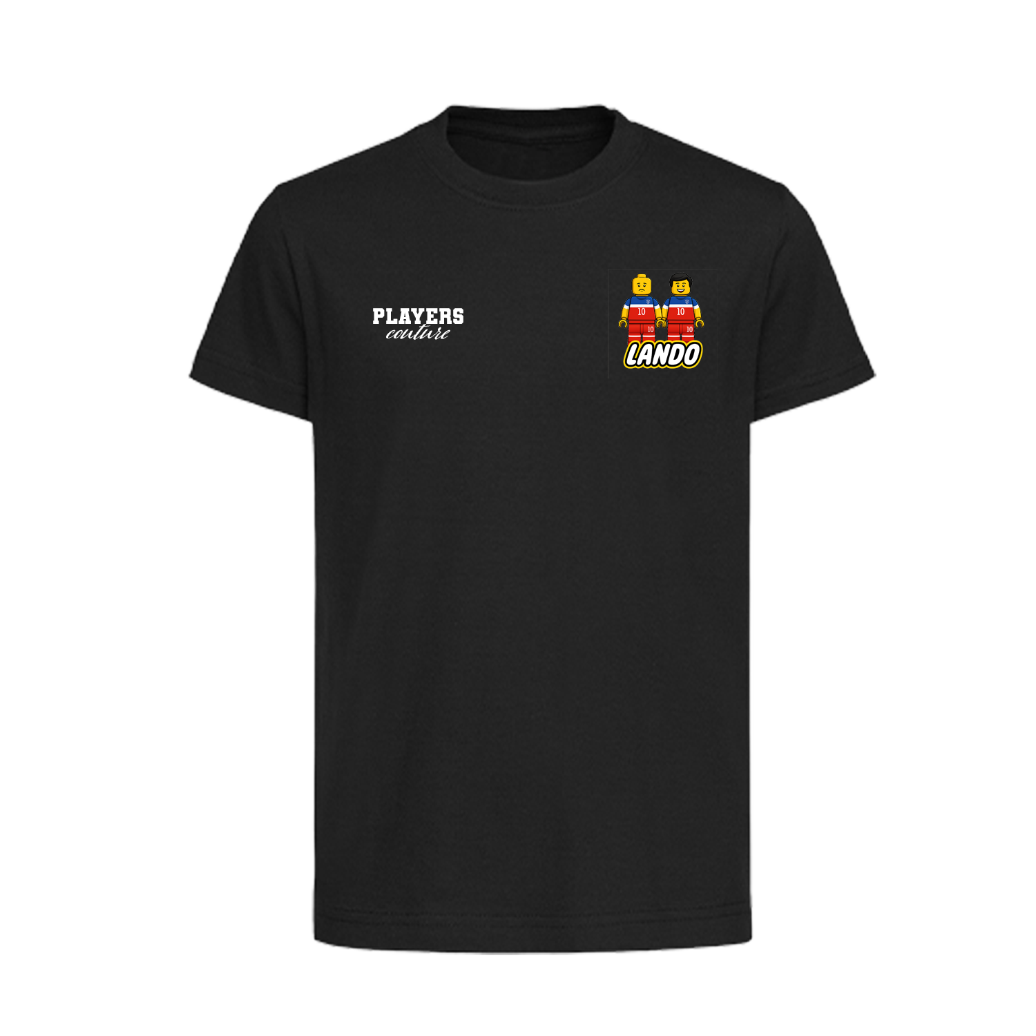 Lando Donovan Logo Players Couture Kids T-Shirt Black