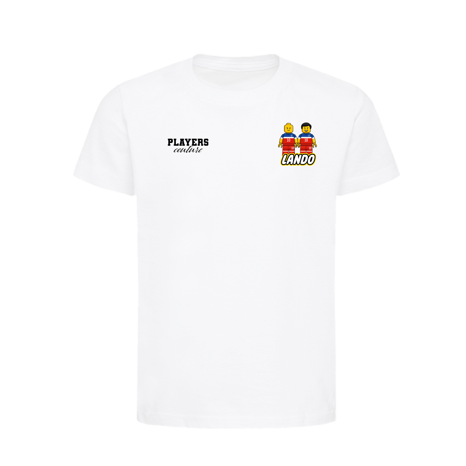 Lando Donovan Logo Players Couture Kids T-Shirt White