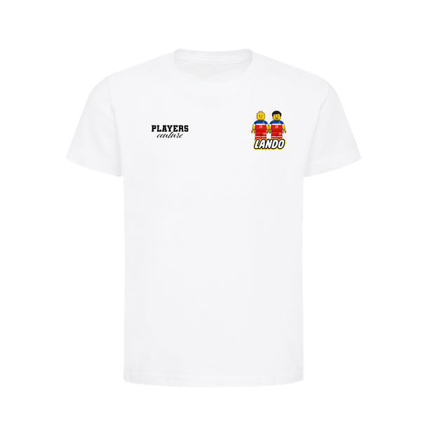 Lando Donovan Logo Players Couture Kids T-Shirt White